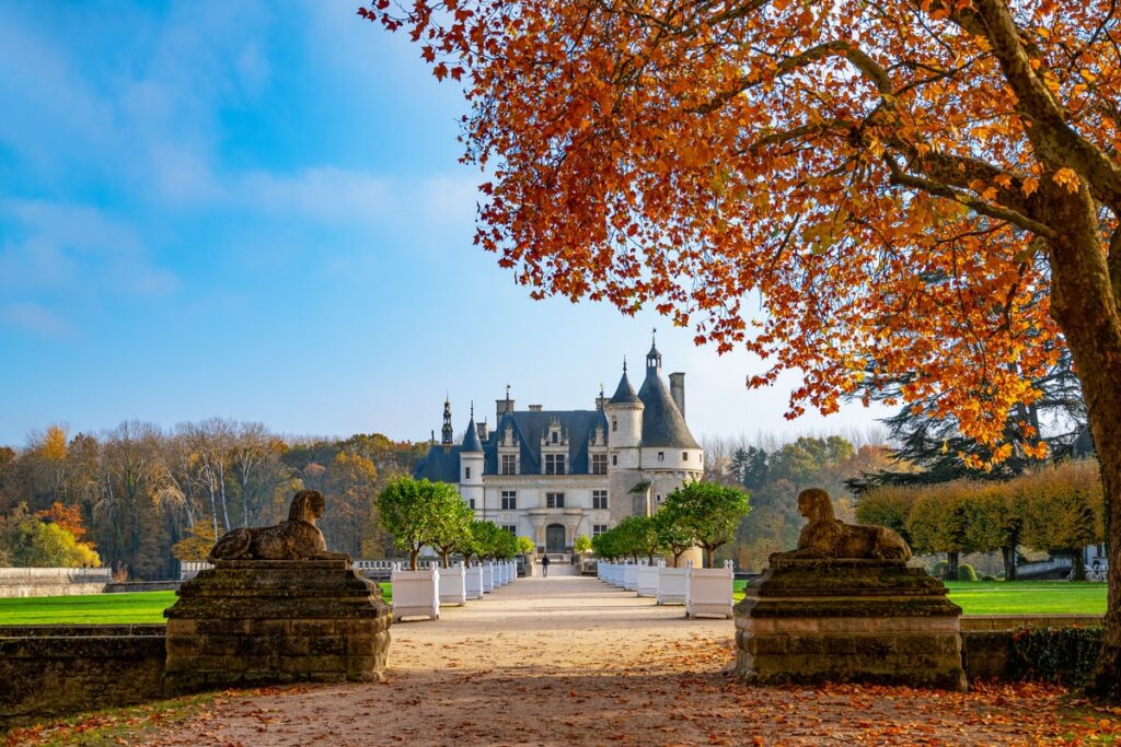 Loire Valley Chateau in France.