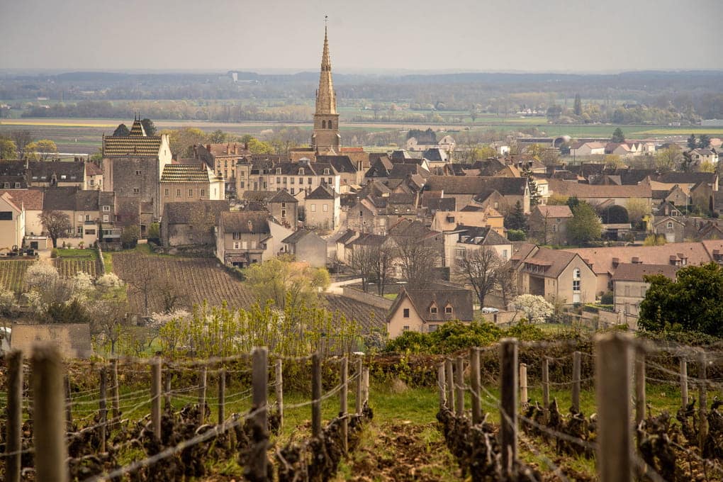 Village of Meursault Cote de Beaune Burgundy (a day in the Cote de Beaune)